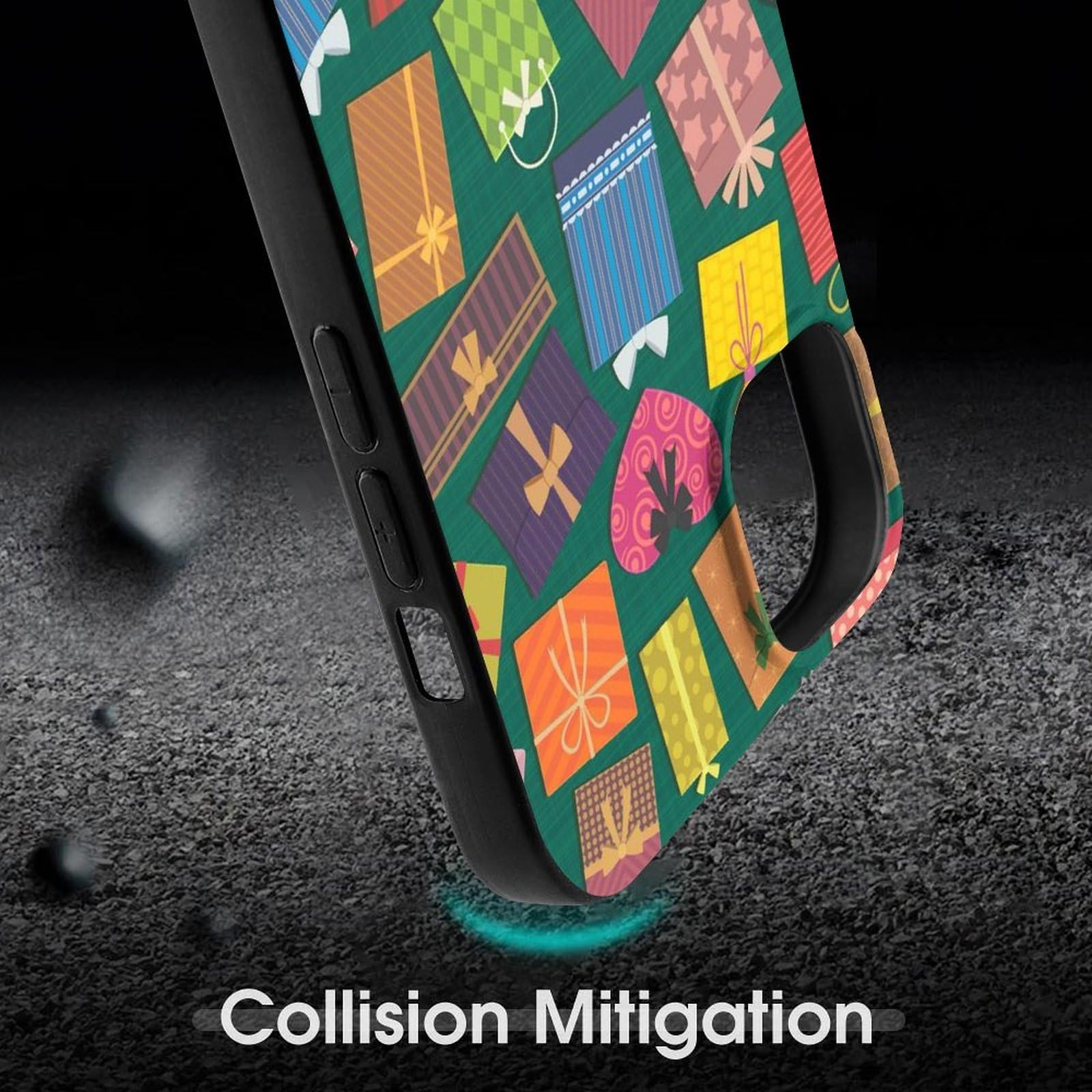 Amazon.co.jp: iPhone 15 Plusケース カラフル プレゼント箱 iPhone 15